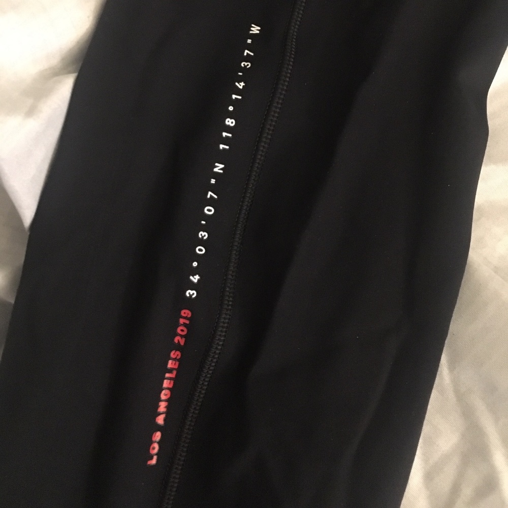 LA Marathon lululemon fast & free 7/8 tights
